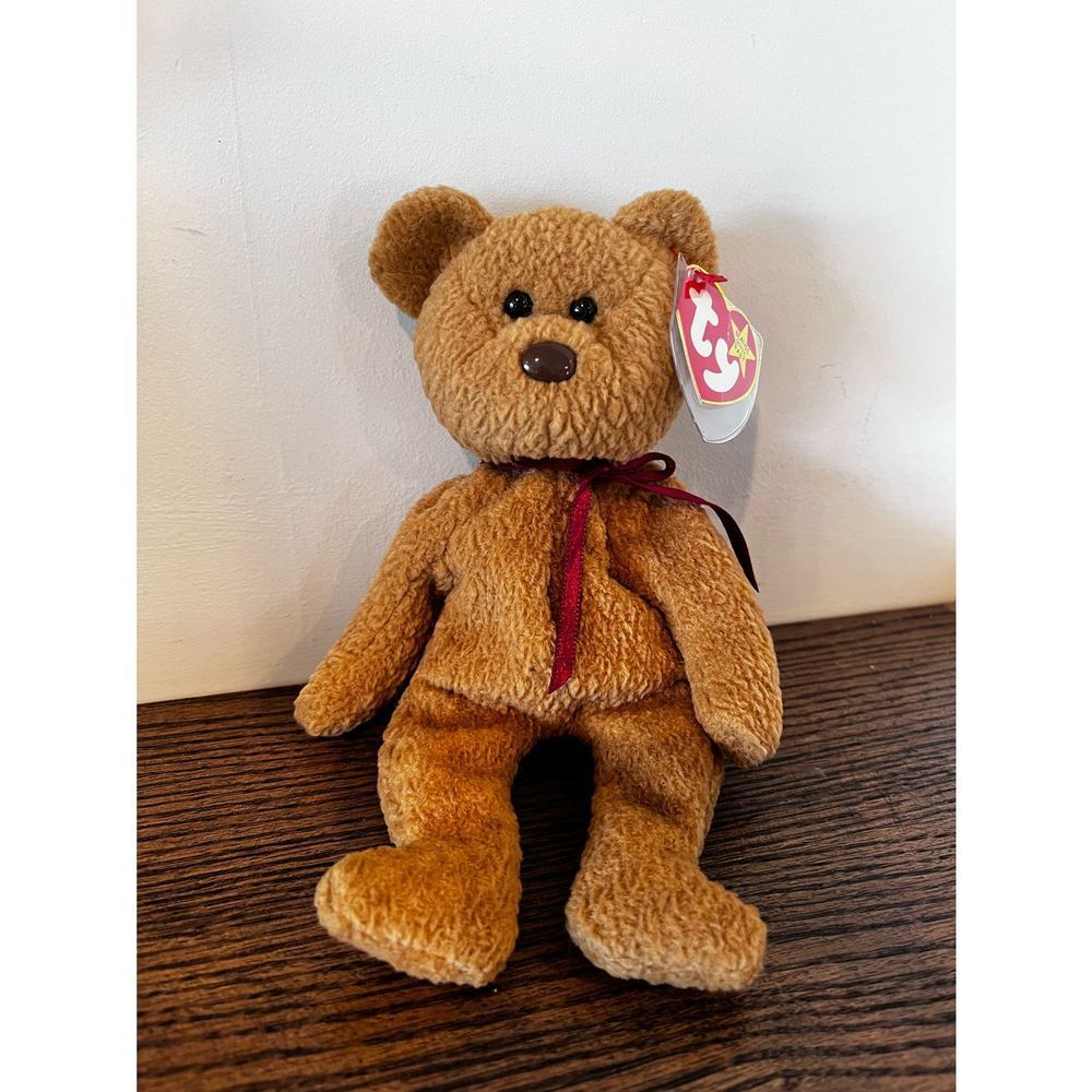 Curly TY Beanie Baby